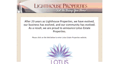 Desktop Screenshot of lighthousepropertiesla.com